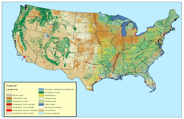 2001 National Land Cover Data Set NCLD2001