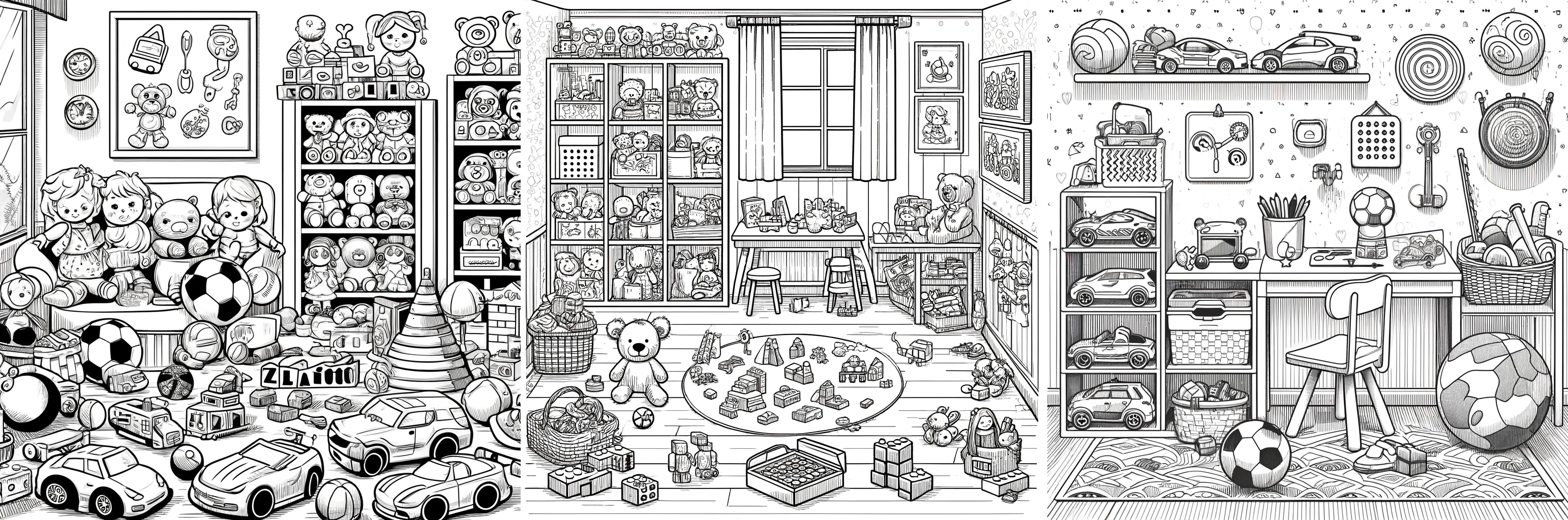 AI-generated images created with DALL-E 3 demonstrating ChatGPT capabilities